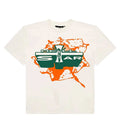 Hellstar Jesus Tee Cream/Orange