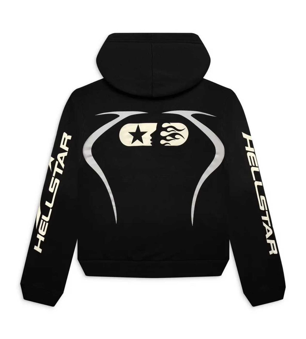 Hellstar Sports Jet Black Hoodie