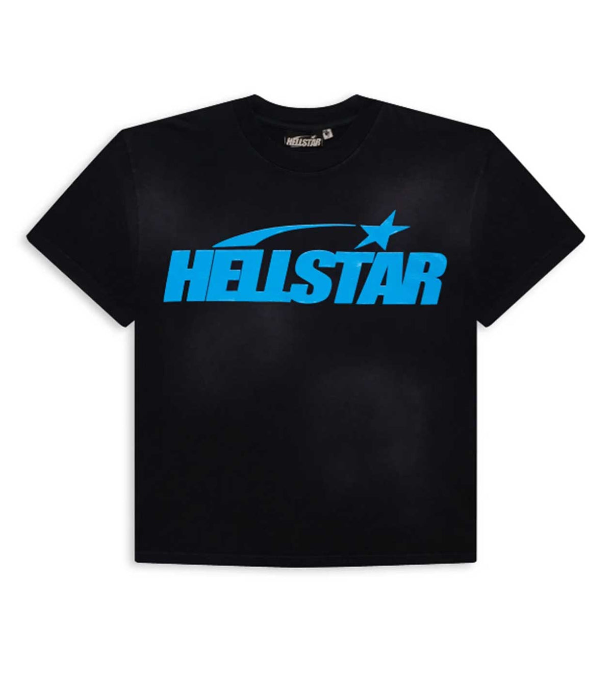 Hellstar Studios Classic Regular Print Tee Black/Blue