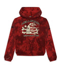 Hellstar Sports Red Tye-Dye Skull Hoodie